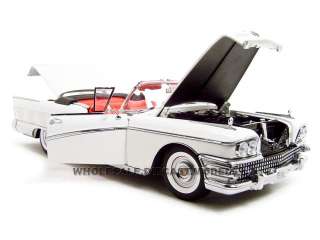   18 scale diecast model of 1958 buick convertible die cast car by sun