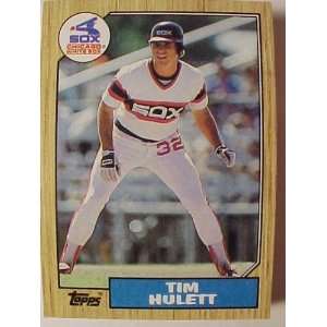  1987 Topps #566 Tim Hulett [Misc.]