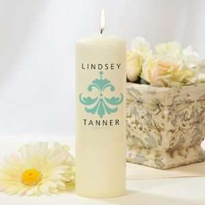  Ivory Chantilly Lace Unity Candle