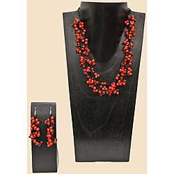 Peonia Seed Short Jewelry Set (Colombia)  