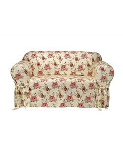 Country Floral Sofa Slipcover  