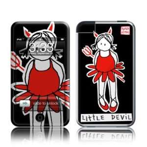   LITTLEDEVIL iPod Touch Skin   Little Devil  Players & Accessories