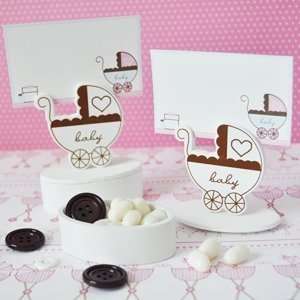  Baby Carriage Place Card Baby Shower Favor Boxes 