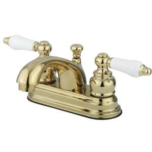   Lever Handle, Polished Brass (Not CA/VT Compliant)