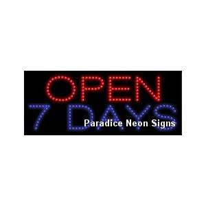 Open 7 Days LED Sign 11 x 27 