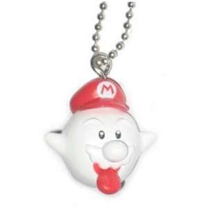  Nintendo Super Mario Galaxy 2 Ghost Boo Keychain Toys 