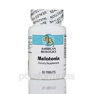    American Biologics Melatonin 30 Tablets