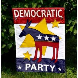  Democratic Party Garden Flag Patio, Lawn & Garden