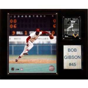  MLB Bob Gibson St. Louis Cardinals Player Plaque
