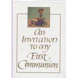 100 First Communion Invitations in Spanish (Made in Italy), 5.5 x 3.5 