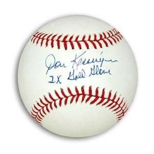  Don Kessinger Signed Major League Baseball   2x Gold Glove 