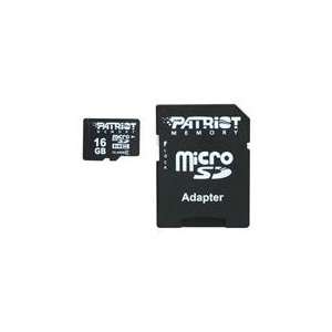  Patriot Signature 16GB Micro SDHC Class 4 Flash Card 