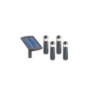 com Intermatic Malibu Solar Powered Bollard Light Kit w/ Remote Panel 