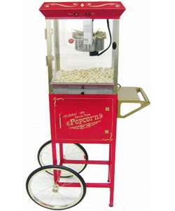 Theater Style Popcorn Maker and Cart  