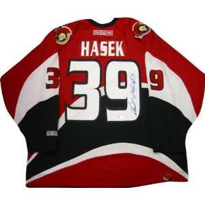Dominik Hasek Ottawa Senators Autographed Replica Jersey