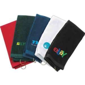  Classic trifold golf towel with grommet and hook. Sports 