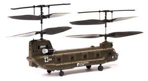 RC Mini Chinook Military Plane Remote Control 3CH Gyro Helicopter SYMA 