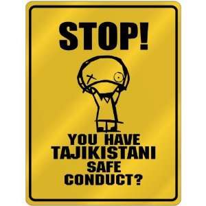 New  Stop   You Have Tajikistani Safe Conduct  Tajikistan Parking 