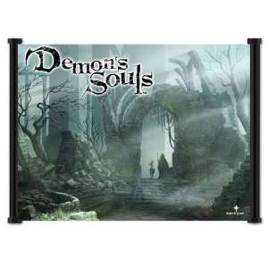  Demons Souls Game Fabric Wall Scroll Poster (21x16 