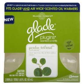  Glade Relaxing Moments Scented Oil Refills, Garden Retreat 