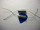 Pair NOS .1uf 200v Astron Paper In Oil Capacitor Strat