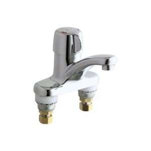  Chicago Faucets Deck Mounted One Handle Metering Faucet 
