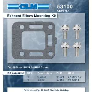  EXHAUST ELBOW MOUNTING KIT  GLM Part Number 53100 