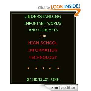   High School Information Technology Hensley Pink  Kindle
