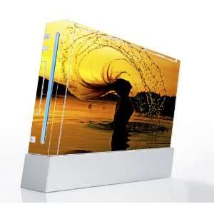  Nintendo Wii Console Decal Skin   Sunset Video Games