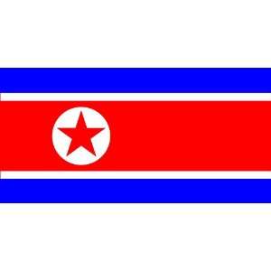   Annin Nylon North Korea Flag, 3 Foot by 5 Foot Patio, Lawn & Garden