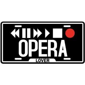  New  Play Opera  License Plate Music