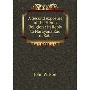 com A second exposure of the Hindu religion in reply to Narayana Rao 