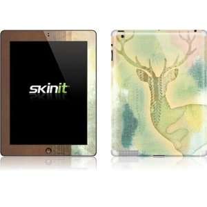  Skinit Haiku Deer Green Vinyl Skin for Apple iPad 2 