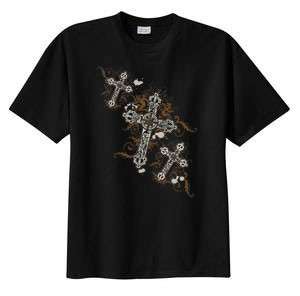 Crosses Angel Christian Cross T Shirt  S M L XL 2X 3X 4X 5X 6X 