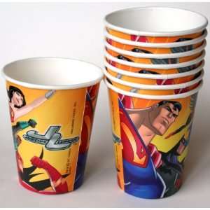  Justice League 9oz Paper Cups (8 Count) Toys & Games