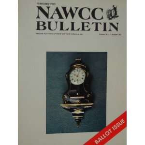  NAWCC Bulletin (February, 1993, Volume 35/1 No. 282 