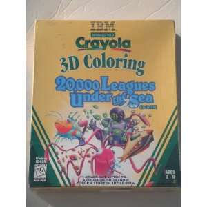    Crayola Magic 3 D Coloring 20,000 Leagues Under Ages 2 8 Software