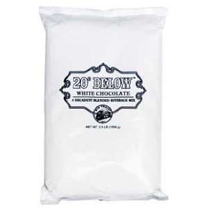Big Train 20 BeLow White Hot Chocolate Bulk 3.5lb Bag   Single Bag 