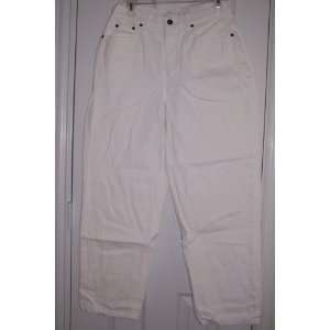    Jeanology Collection White Jeans (8 Petite) 