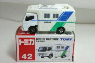 Blue Tomy Tomica Satellite Relay Truck #42  
