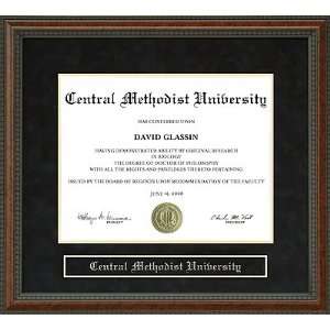 Central Methodist University (CMU) Diploma Frame Sports 