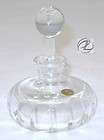 Perfume Cologne Bottle Crystal Clear Italy Italian Clear Beautiful 