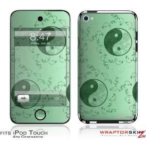  iPod Touch 4G Skin   Feminine Yin Yang Green by 