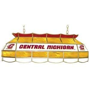 Central Michigan University NCAA Stained Glass 40 Inch Tiffany Lamp
