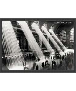 Grand Central Station Framed Textured Art  