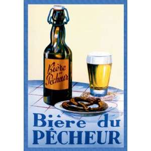  Biere du Pecheur 16X24 Canvas