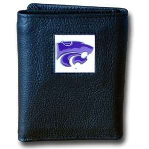 Kansas State Wildcats Trifold Nylon Wallet in a Box   NCAA College 