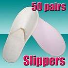 Salon Spa Disposable Paper Pedicure Slippers 50 Pairs