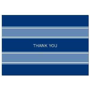  Striped Poplin Thank You Cards (Case of 1) Office 