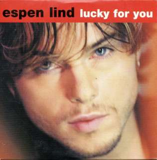 Espen Lind   Lucky For You   2 Track Single CD 1998  